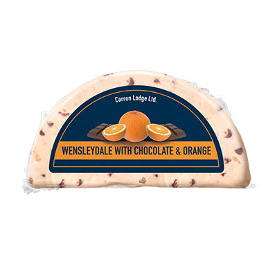 Wensleydale with Chocolate & Orange 200g