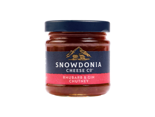 Snowdonia Rhubarb & Gin Chutney